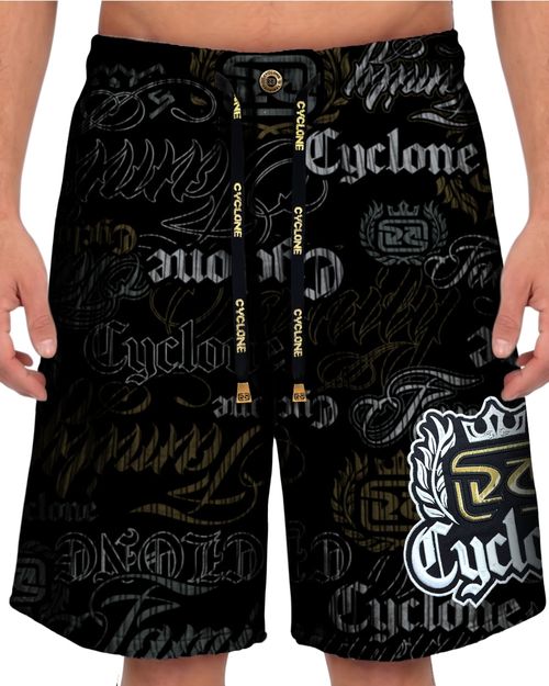 Bermuda Cyclone Veludo Gothic Letters
