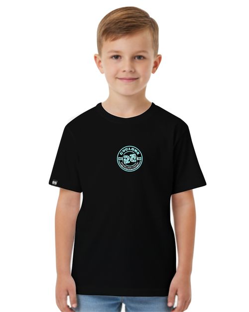 (NOVO) Camisa Infantil Cyclone Surfing Metal