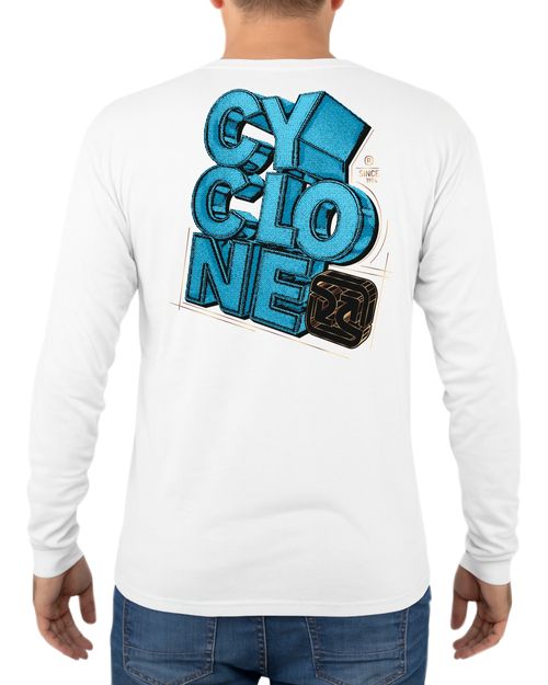 Camisa Cyclone Manga Longa Grime Metal