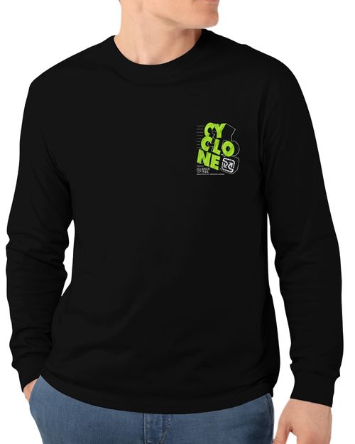 Camisa Cyclone Manga Longa Grime Metal