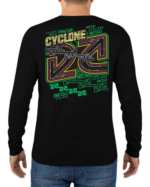 Camisa Cyclone Manga Longa Rasta Jamaican Metal