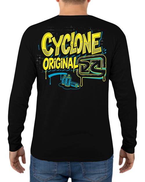 Camisa Cyclone Manga Longa Rawblock Metal