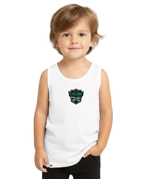 (NOVO) Regata Infantil Cyclone Wave Metal - BRANCO