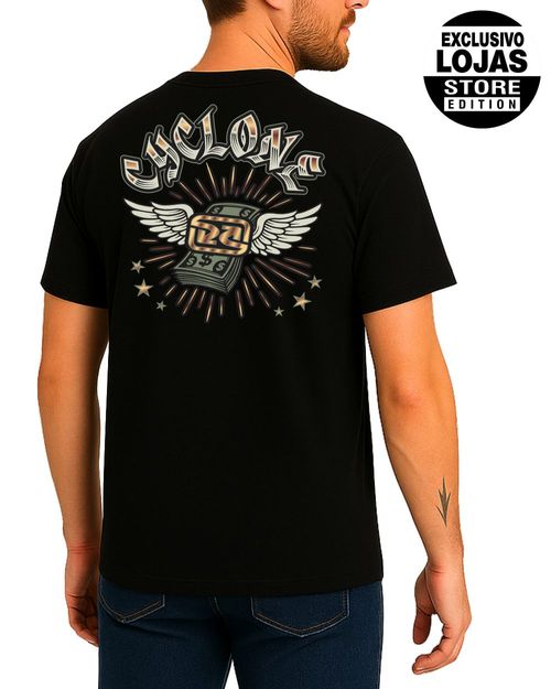 (NOVO) Camisa Cyclone Cash Metal