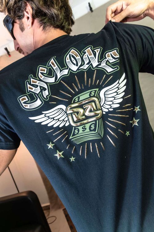 (NOVO) Camisa Cyclone Cash Metal