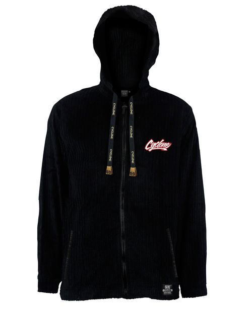 (NOVO) Jaqueta Cyclone Veludo Relax Bolt - PRETO