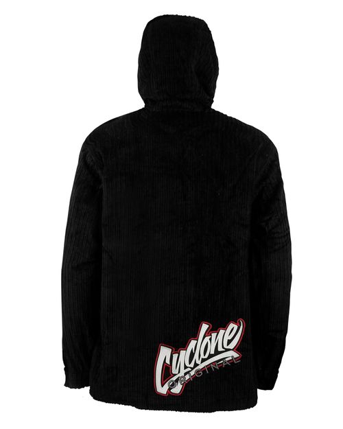(NOVO) Jaqueta Cyclone Veludo Relax Bolt - PRETO