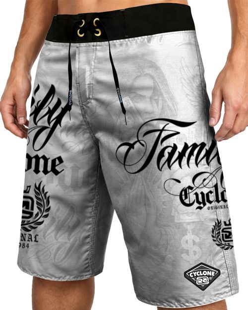Bermuda Cyclone Água Stretch Long Gothic Letters