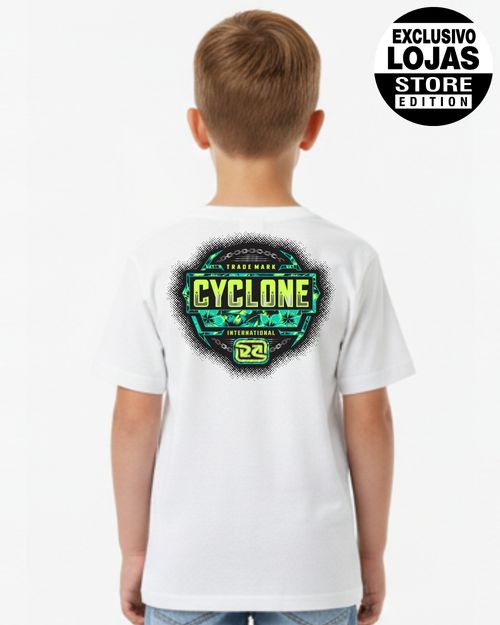 (NOVO) Camisa Infantil Cyclone Nature Metal