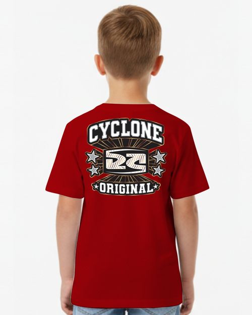 (NOVO) Camisa Infantil Cyclone College Metal