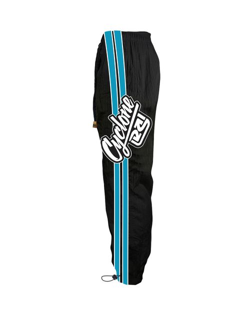 (NOVO) Calça Cyclone Veludo Recorte Barrel - PRETO