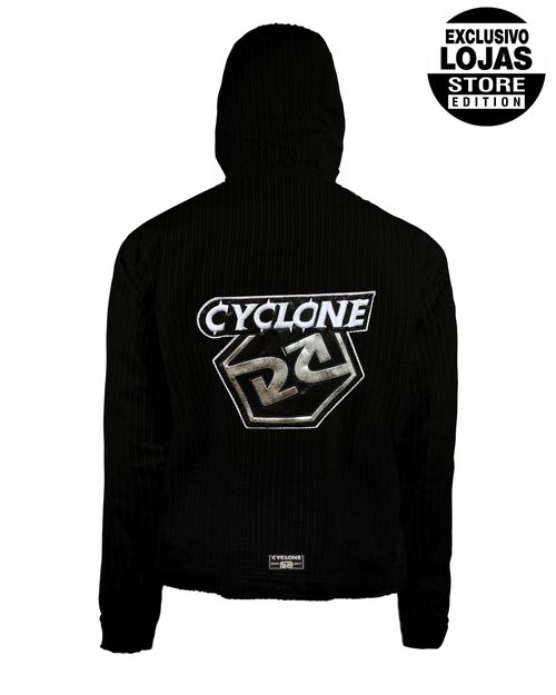 Jaqueta Feminina Cyclone Veludo Relax Future Logo Heavy