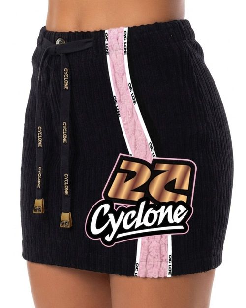 (NOVO) Saia Cyclone Veludo Recorte Cutback Heavy