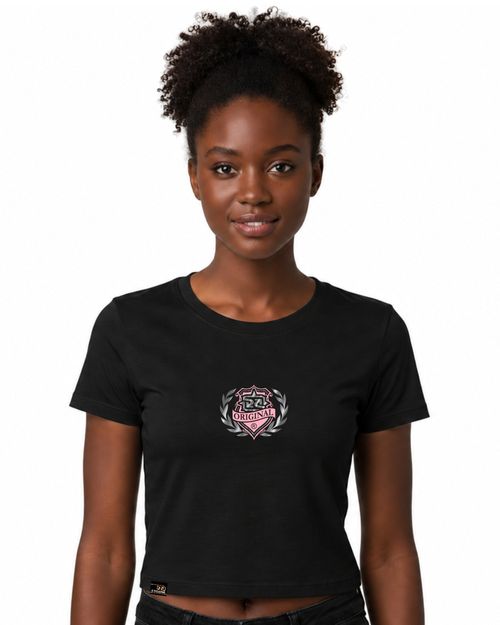 (NOVO) Blusa Feminina Cyclone England Metal - PRETO