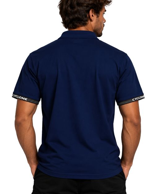 (NOVO) Camisa Cyclone Polo Stretch Surf Club - ROYAL